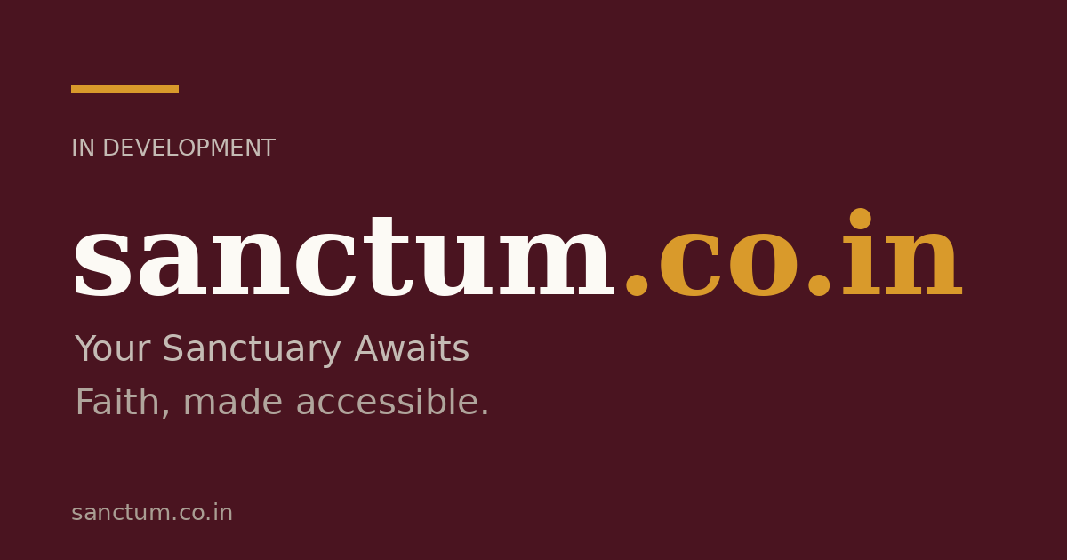 Link preview image for sanctum.co.in